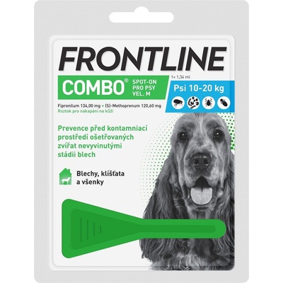 Frontline Combo Spot-On Dog M 10-20 kg 1 x 1,34 ml