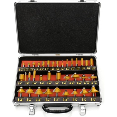 Tagred Tvarové frézy na dřevo s kuličkovými ložisky, 35 ks TA4002