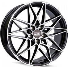 MAM B2 8x18 5x112 ET45 black polished
