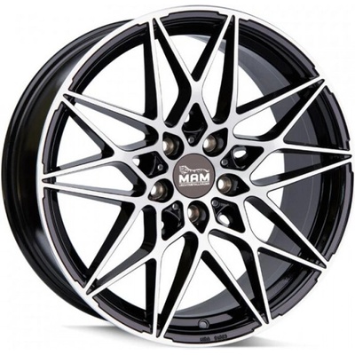 MAM B2 8,5x20 5x120 ET35 black polished