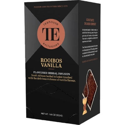 Teahouse Exclusives Rooibos Vanilka 15 luxusních sáčků