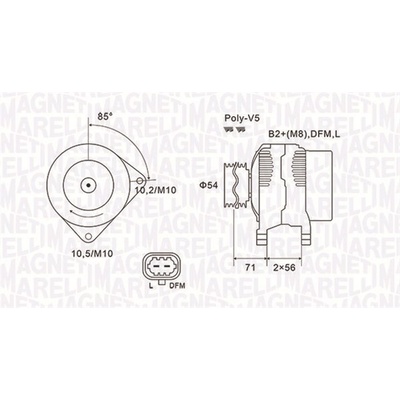 Generátor MAGNETI MARELLI 063731960010