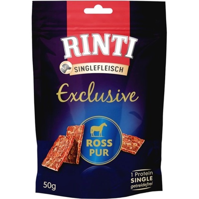 RINTI Exclusive Snack jeden druh masa 3 x 50 g jelení