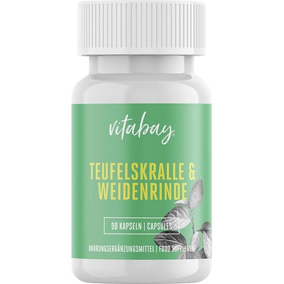 Vitabay Дяволски нокът + Бяла върба 90 капсули | Vitabay (VB1656)