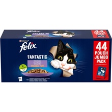 Felix Fantastic hovězí kuře losos tuňák v želé 88 x 85 g