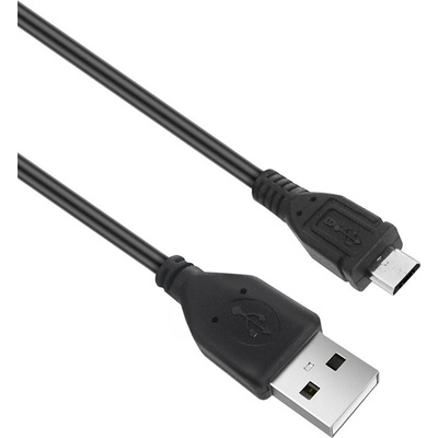Solight SSC13005E USB 2.0 A konektor - USB B micro konektor, sáčok, 50cm