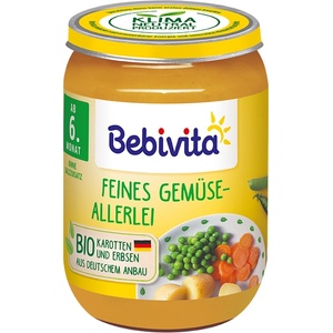 Bebivita БИО пюре различни зеленчуци 190г