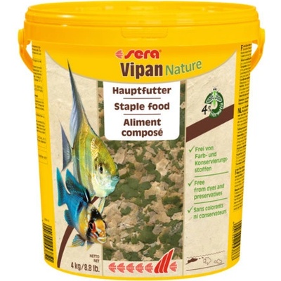 Sera Vipan XL vločky Nature 4 kg, 21 l