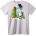 NOONEBRAND Тениска Коледна буква - 2XL, Black