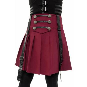 Image 1 of KILLSTAR Дамска пола KILLSTAR - Dark Academy - BLOOD - KSRA002427