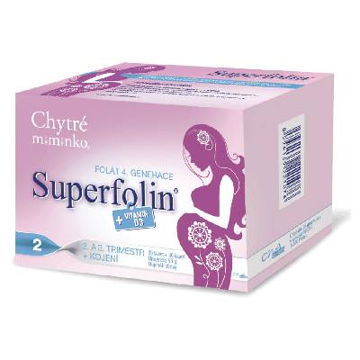 Chytré miminko Superfolin 2 Mama 60 tabliet