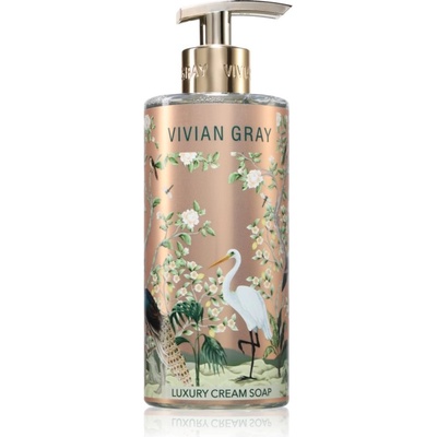 VIVIAN GRAY Birds of Paradise течен сапун с дозатор аромати Vanilla & Sandalwood 400ml