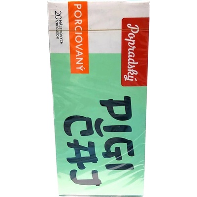 Popradský čaj Pigi čaj porciovaný 20 x 1,5 g