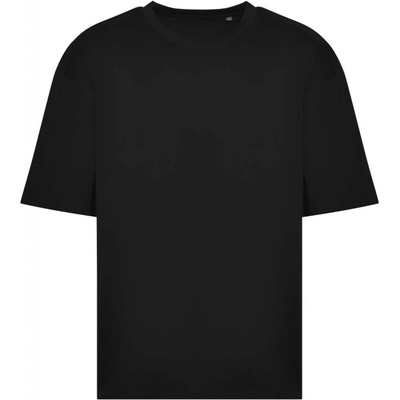 Unisex tričko oversized střihu Over hlubinná černá