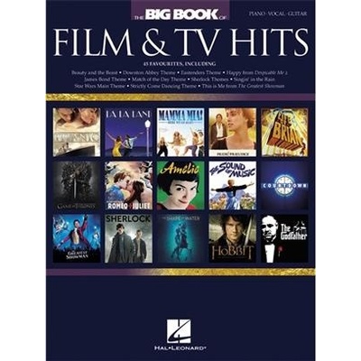 The Big Book Of Film & TV Hits 45 najobľúbenejších piesní z filmov