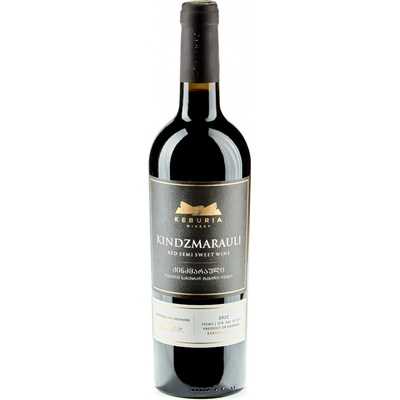 Keburia Winery Kindzmarauli gruzínské polosladké červené 2022 12% 0,75 l (holá láhev)