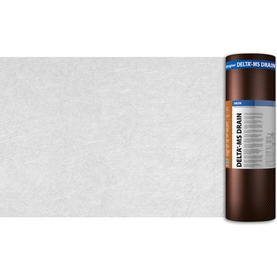 Dörken DELTA - MS DRAIN, profilovaná fólia s integrovanou drenážnou textíliou Balenie: 0,97 m x 31 m