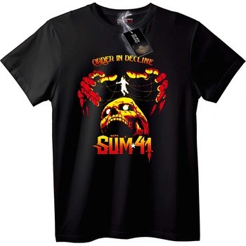 NOONEBRAND Тениска Sum 41 Order in Decline - L, White