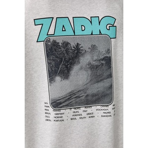 Zadig&Voltaire суичър с качулка мъжки с памук GEORGIO (JMSS01350)
