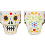 Kikkerland Чаши за шот Sugar Skull, 2 броя