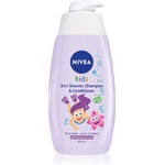 Nivea Kids Sparkle Berry нежен душ гел и шампоан за деца 3 в 1 500ml