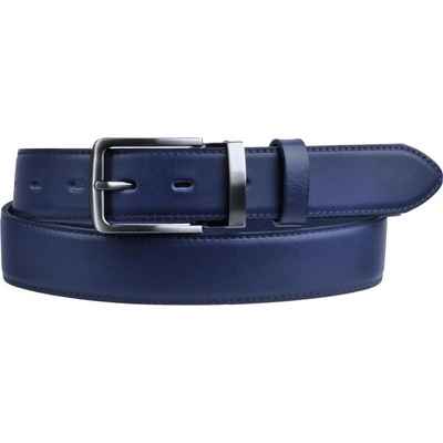 Penny Belts pánský kožený společenský pásek 35-020-2-56 tmavě modrý