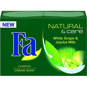 Fa Natural & Care White Grape & Jojoba Milk toaletné mydlo 100 g