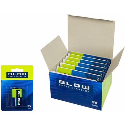 BLOW Super Alkaline 9V 6LR61 10 ks 06436949