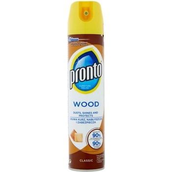 Pronto Wood Classic sprej na drevené povrchy 300 ml