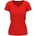 Stedman stretch-t v-neck st9710 / Дамска еластична тениска с v-образно деколте - аленочервена xl (st9710srexl)