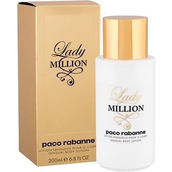 Paco Rabanne Lady Million tělové mléko 200 ml