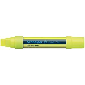 Schneider Мелков маркер, 5-15 мм, SCHNEIDER "Maxx 260", жълт 126005 (126005)