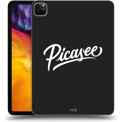 Picasee silikónový čierny obal pre Apple iPad Pro 11 2024 7.gen. Picasee old logo white