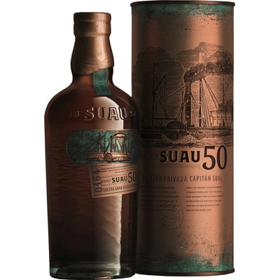 Suau Brandy 50 ročné 37% 0,7 l (tuba)