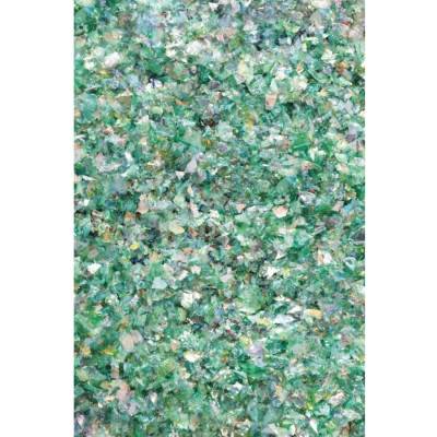 Třpytivé vesmírné vločky Pentart - Earth Green