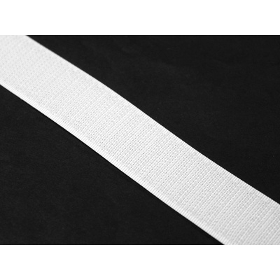 Suchý zip našívací 50mm háček (hook) bílý