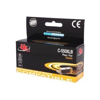 Compatible Мастилница UPRINT PGI550BK XL Canon, Черен (LF-INK-CAN-PGI550BK-XL-UP)