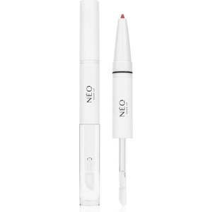 NEO Make Up Intense Serum 2in1 Lipliner & Lipgloss контуриращ молив и гланц за устни цвят 01 Bold Red