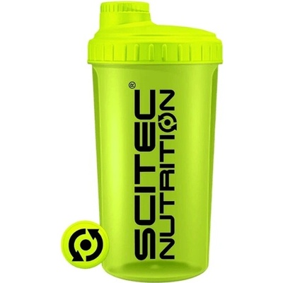 Scitec šejkr 700 ml - neonově žlutá