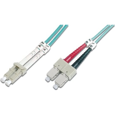 Digitus DK-2532-02/3 Fiber Optic Patch, LC to SC Multimode 50/125 µ, Duplex, 2m