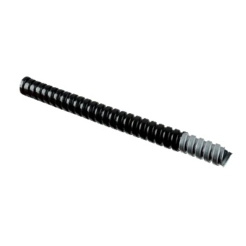 Image 1 of ELMARK МЕТАЛНА ГОФРИРАНА ТРЪБА С pvc ИЗОЛАЦИЯ Ø18 (500p18)