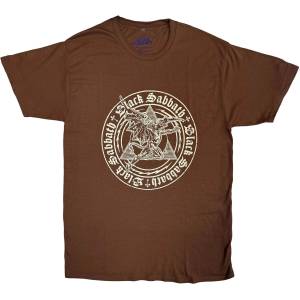 Black Sabbath Henry Pyramid Emblem Chocolate Brown S Риза (BSTS63MBR01)
