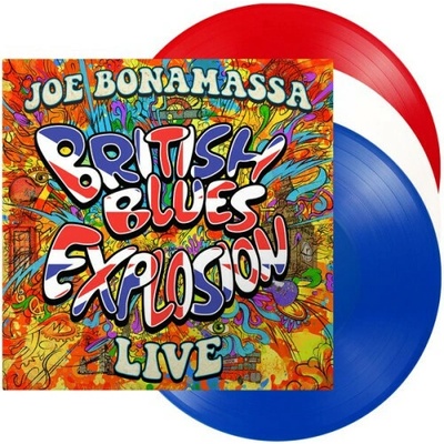 Joe Bonamassa - British Blues Explosion Live (Coloured Red, White & Blue Vinyl) (Reedice) CLR LTD 3 LP