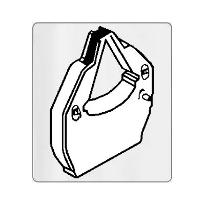 Compatible Лента за Oki ET 5500 (черна/червена)