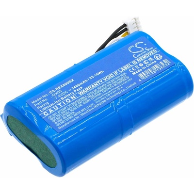 Baterie pro NEXGO N86, 3400mAh, Li-Ion, 7.4V, GX05, HQ