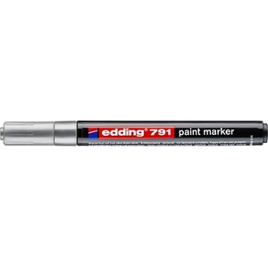 edding Лаков маркер, 1-2 мм, edding "791", сребърен 4-791054 (4-791054)
