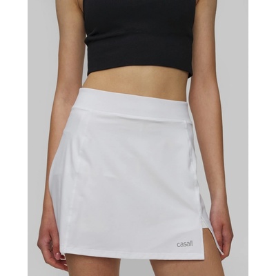 Casall Court Slit Skirt dámská tenisová sukně bílá