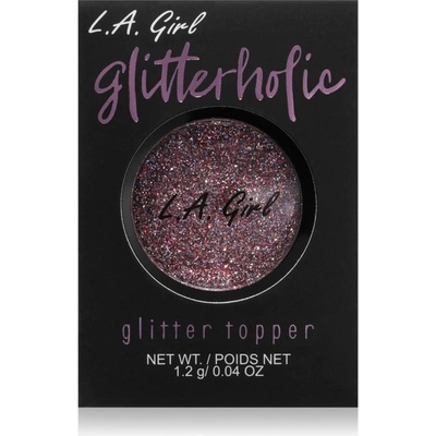 L.A. GIRL COSMETICS Glitterholic сенки за очи с блясък цвят Ooh La La 1.2 гр