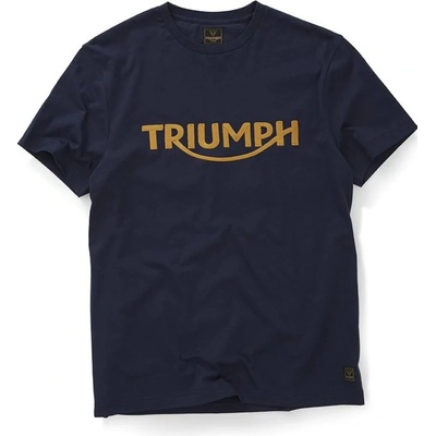 Triumph tričko Bamburgh black iris dull gold