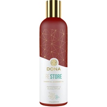 Dona Essential Massage Oil Restore Peppermint Eucalyptus 120 ml